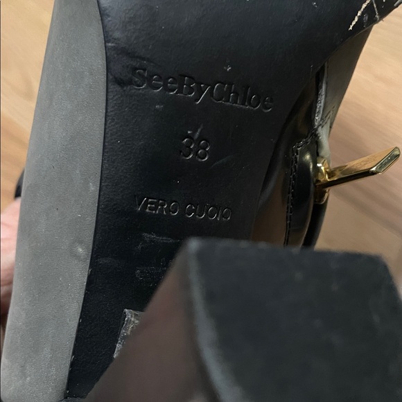 See By Chloe Gray and Black Ankle Booties - Picture 5 of 14